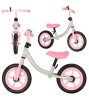 Bicicleta fara pedale Trike Fix Balance, alb-roz