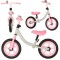 Bicicleta fara pedale Trike Fix Balance, alb-roz