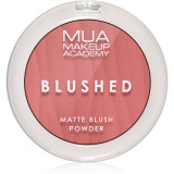 MUA Makeup Academy Blushed Powder Blusher fard de obraz sub forma de pudra culoare Rouge Punch 5 g