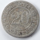 Italia 20 centesimi 1894 KB
