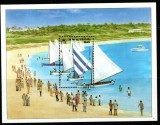 Anguilla 1986 - Crăciun, bărci, colita neuzata