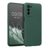 Husa Kwmobile pentru OPPO A74 5G/A54 5G, Silicon, Verde, 57571.169, Carcasa