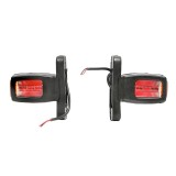 Cumpara ieftin Lampi laterale de gabarit cu LED 12 24V, rosu-alb-galben, Breckner Germany