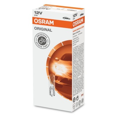 Set 10 buc W2W 12V Osram Original pentru iluminare bord foto