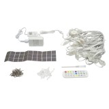 Kit lumini decorative smart Rgbic 15m pentru exterior cu telecomanda, control vocal, aplicatie Surplife