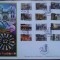 2011-Franta-Arta gotica autocolant-12 buc.-F.D.C.-MNH