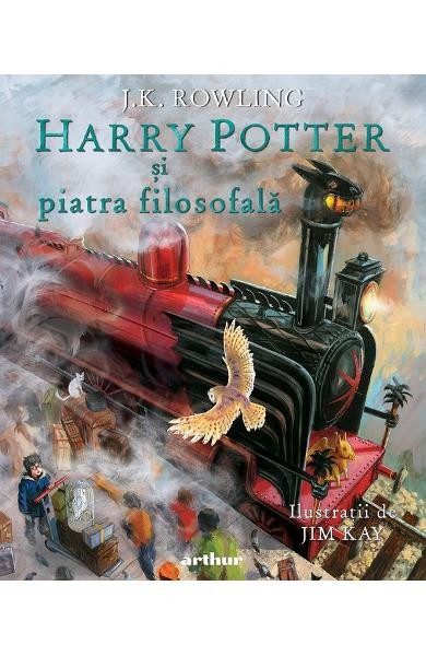 Harry Potter Si Piatra Filozofala - I Editie Ilustrata, J.K. Rowling - Editura Art