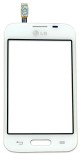 Touchscreen Alb LG L40 D160, Geam Sticla Display, Compatibil si cu L35
