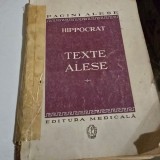 HIPPOCRAT , TEXTE ALESE , 1960