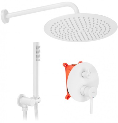 Set de dus REA Lungo white + BOX foto