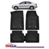 Covorașe Auto TeamCar&reg; Tip Tăviță Compatibile Volkswagen Jetta VI (2010&ndash;2018) - Sedan, Cauciuc, Oem