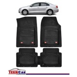 Covorașe Auto TeamCar&reg; Tip Tăviță Compatibile Volkswagen Jetta VI (2010&ndash;2018) - Sedan, Cauciuc