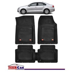 Covorașe Auto TeamCar&reg; Tip Tăviță Compatibile Volkswagen Jetta VI (2010&ndash;2018) - Sedan