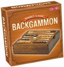 Board Game Backgammon Classic Wooden foto