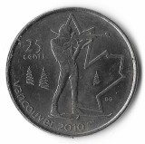 Canada 25 cents 2007, Vancouver 2010, biatlon