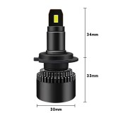 Cumpara ieftin Becuri led auto csp mini Canbus 30w set de 2 buc
