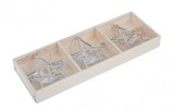Cumpara ieftin Set 3 ornamente brad Angelika 6x2x19 cm
