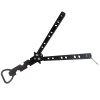 Briceag Fluture Antrenament IdeallStore, Deschizator Sticle, Negru, 20.5cm, Otel Inoxidabil, Balisong