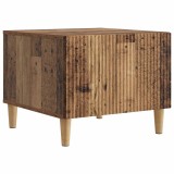 vidaXL Masă de cafea Lemn vechi 49 x 50 x 40 cm Lemn prelucrat 894743