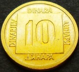 Cumpara ieftin Moneda 10 DINARI / DINARA - RSF YUGOSLAVIA, anul 1988 *cod 2086 - modelul nou