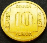 Cumpara ieftin Moneda 10 DINARI / DINARA - RSF YUGOSLAVIA, anul 1989 *cod 2087 - modelul nou, Europa