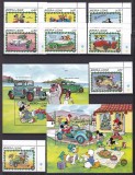 Sierra Leone 1989 Disney auto MI 1332-1339 + 2 bl. 116,117 MNH