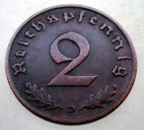 2.978 GERMANIA 2 REICHSPFENNIG 1937 D