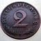 2.978 GERMANIA 2 REICHSPFENNIG 1937 D