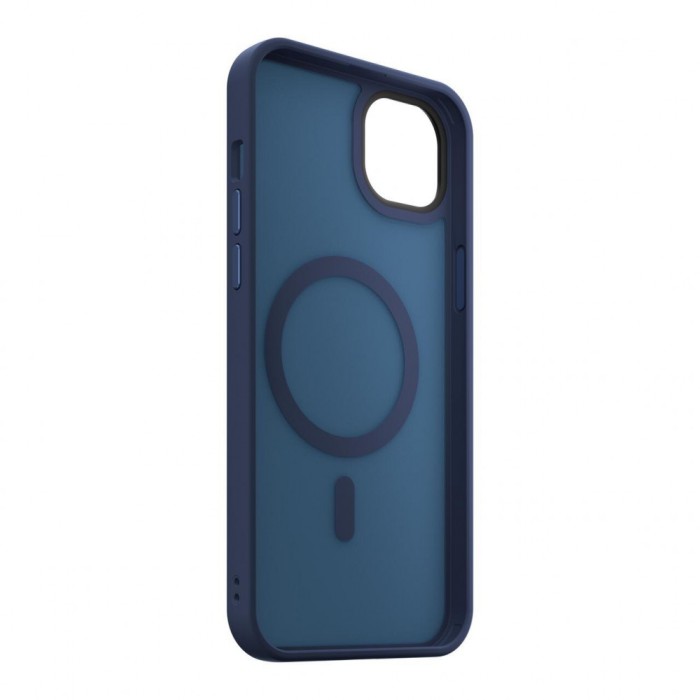 Husa Smoked Magsafe iPhone 11 Pro Max Albastru