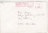 Bnk fil Germania RFG - plic circulat 1977 - francatura mecanica