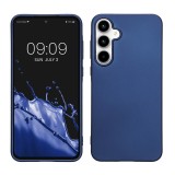 Husa Kwmobile pentru Samsung Galaxy A55, Albastru, Silicon, KWM000021MI002C, Carcasa