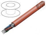 Cablu RS232 roșu 30m