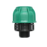 Racord compresiune cu filet exterior D40 x 1 inch PN10 pentru irigatii
