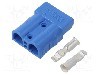 Conector alimentare DC, 0,6kV, 2 pini, seria AXC50, {{Dimensiune pin}}. AMPHENOL - AXC506H8