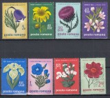 ROMANIA 1970 LP 719 FLORI DE STEPA SERIE MNH