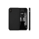 Husa pentru Apple iPhone X/iPhone XS, Silicon, Negru, 43750.01