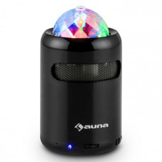 Auna Disco Bluetooth LED boxe wireless MP3 Radio difuzor negru foto