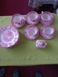 Portelan englezesc Woodland Enoch Wedgwood(Tunstall) Ltd. set de cafea si desert