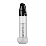 Pompa Marire Penis Realov cu Vibratii &amp; Masturbator Automat, Reincarcabila, Functie Vacuum, Transparent, 30cm
