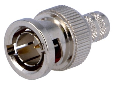 Conector BNC tată drept 75&amp;Omega; foto