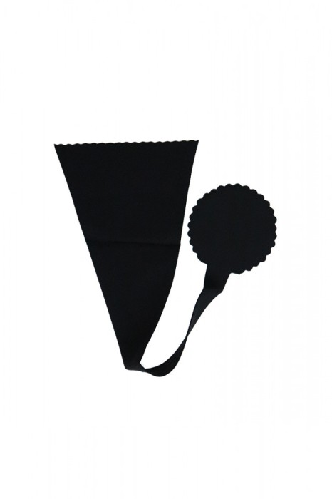 GS1117-1 Chilot invizibil, fara benzi pe lateral cu model cerc