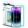 Folie de protectie Ecran ESR Shield pentru Apple iPhone 14 Pro Max, Sticla Securizata, Full Glue