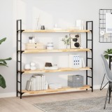 VidaXL Rafturi plutitoare 2 buc. 140x20x4cm lemn masiv acacia netratat