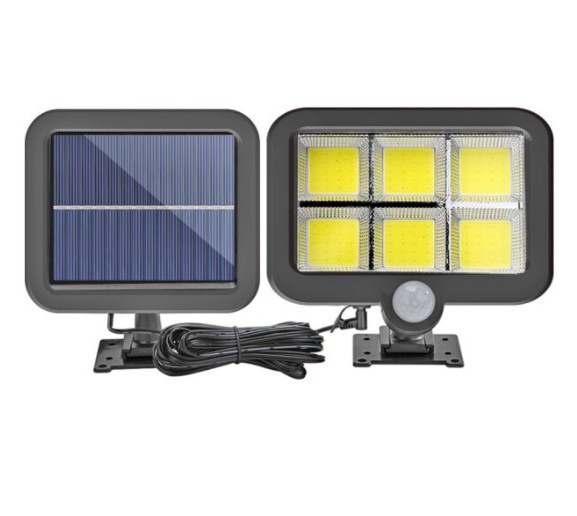 Proiector solar 120 LED COB senzor de lumina si miscare