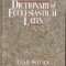 Dictionary of Ecclesiastical Latin