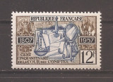 Franta 1957 - 150 de ani de existență a Curții de Conturi, MNH, Nestampilat