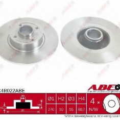 Disc frana RENAULT MEGANE II Limuzina (LM0/1) (2003 - 2016) ABE C4R022ABE