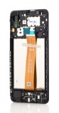 LCD Samsung Galaxy A02 SM A022F R1.1, Negru, Service Pack