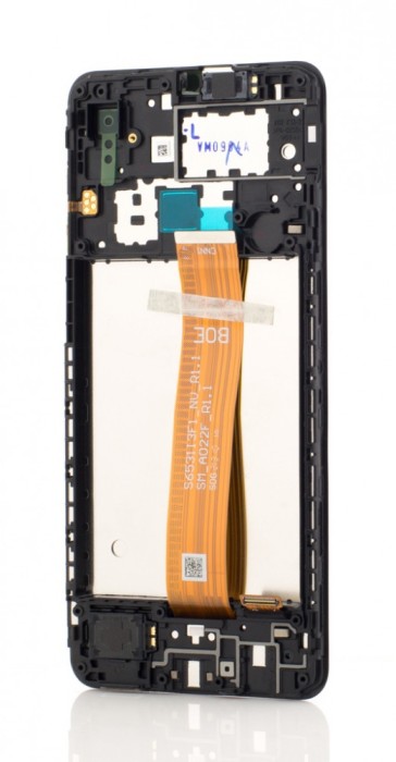 LCD Samsung Galaxy A02 SM A022F R1.1, Negru, Service Pack