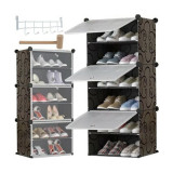 Dulap modular de depozitare pantofi - 3 module - 92 x 40 x 31 cm